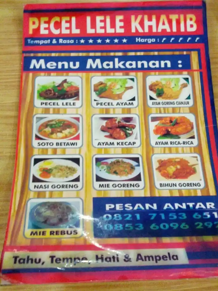 Pecel Lele Khatib