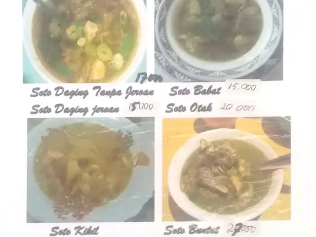 Gambar Makanan Depot Soto Daging & Sop Buntut Madura 1