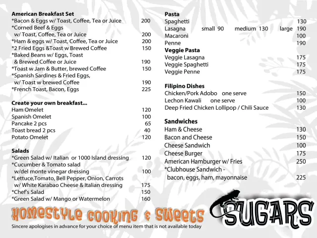 Sugars Cafe Food Photo 1