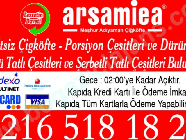 Arsamiea Çiğ Köfte Adatepe'nin yemek ve ambiyans fotoğrafları 6