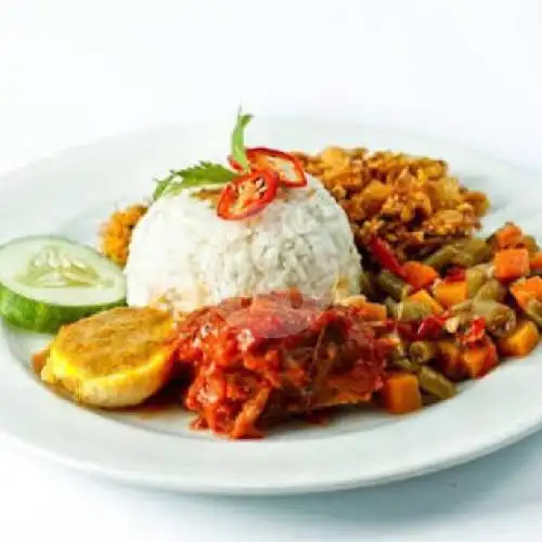 Gambar Makanan Nasi Kuning Warung Muslim, Diponegoro 7