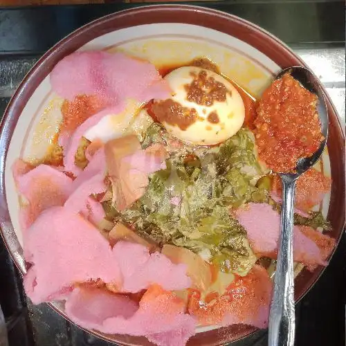 Gambar Makanan Ketupat Sayur Padang Uni Manis, Samping Pospol 3