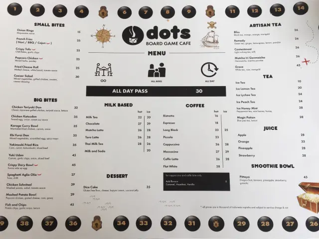 Gambar Makanan Dots Board Game Cafe 13