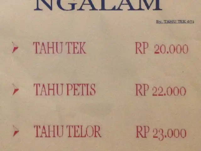 Gambar Makanan Tahu Telur Ngalam 1