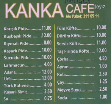 Kanka Cafe'nin yemek ve ambiyans fotoğrafları 1