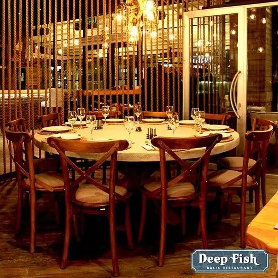 Deep Fish Balık Restaurant'nin yemek ve ambiyans fotoğrafları 1