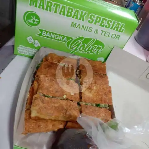 Gambar Makanan Martabak Bangka Gober Keramat, Senen 14