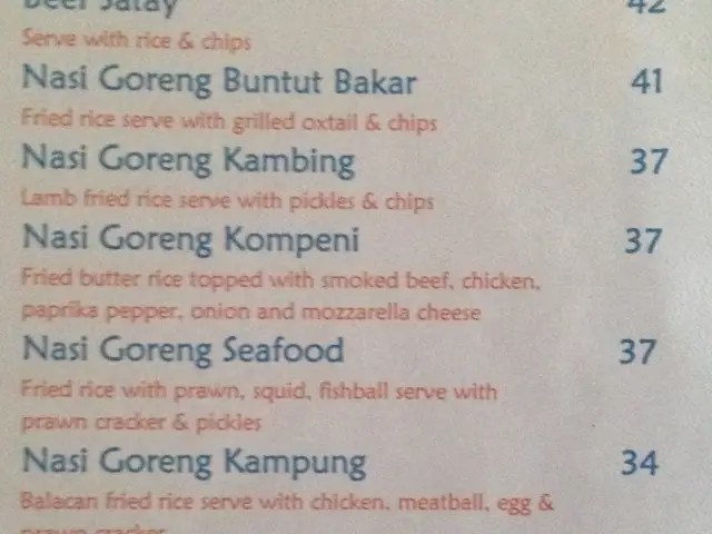 Gambar Makanan Lantera Cafe 4