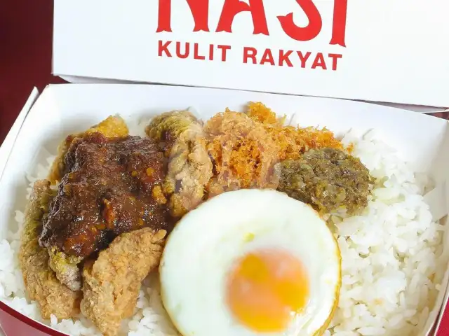 Gambar Makanan Nasi Kulit Rakyat, Mall Plaza Festival Kuningan 2