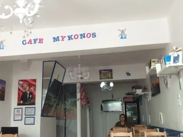 Cafe Mykonos'nin yemek ve ambiyans fotoğrafları 2