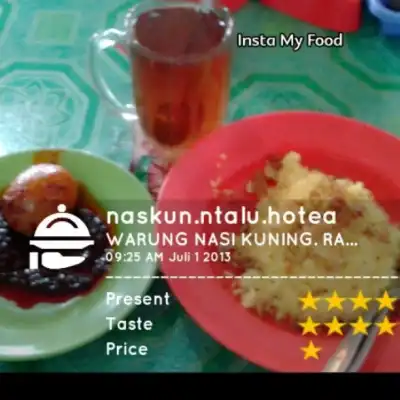 Nasi Kuning Rahmat Andalas