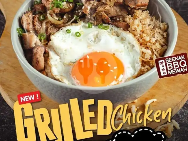 Gambar Makanan Mang Gang Grilled Beef Bowl, Binus 14