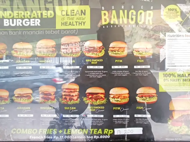 Gambar Makanan Burger Bangor 4