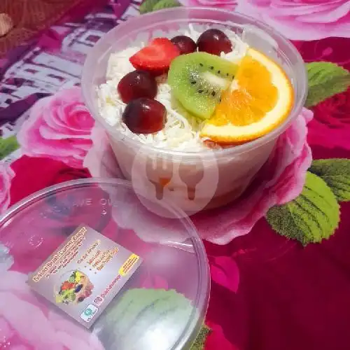 Gambar Makanan Salad Buah Lumer Segar 2