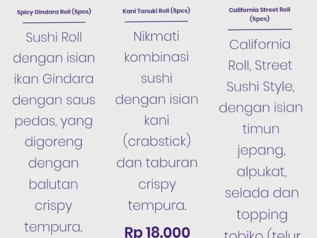 Gambar Makanan Street Sushi Syahdan 10