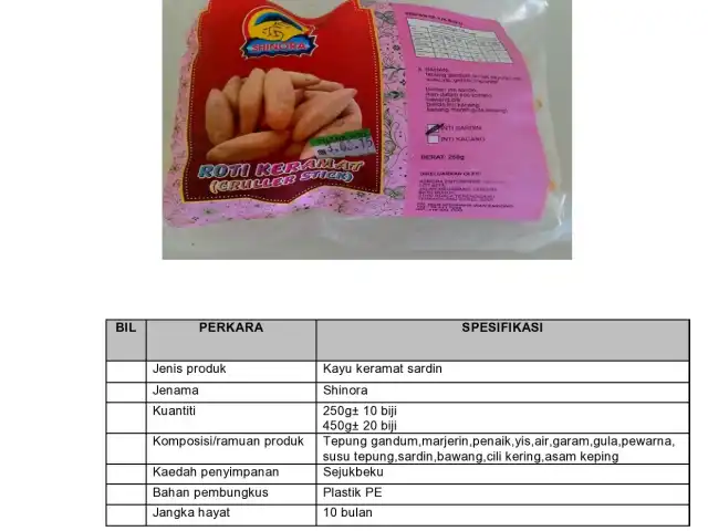 Shinora – Frozen Food & Karipap Food Photo 1