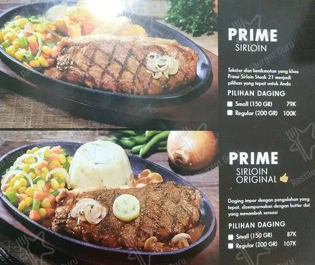 Steak 21 Harapan Indah