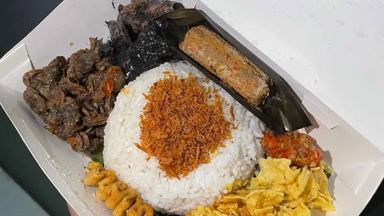 Nasi Cumi Hitam Madura Pak Kris