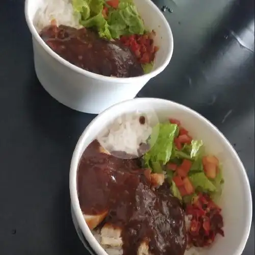 Gambar Makanan Rice Bowl Ayam Saosi 8