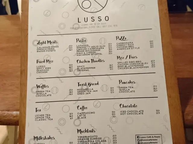 Gambar Makanan Lusso Cafe & Resto 8