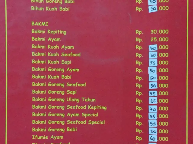 Gambar Makanan Bakmi Kepiting Akui 4