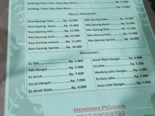 Warung Khas Blora