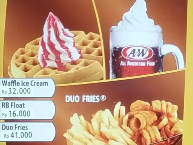 Gambar Makanan A&W 1