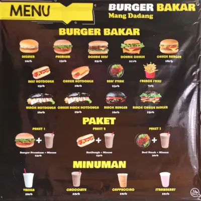 Burger Bakar Mang Dadang