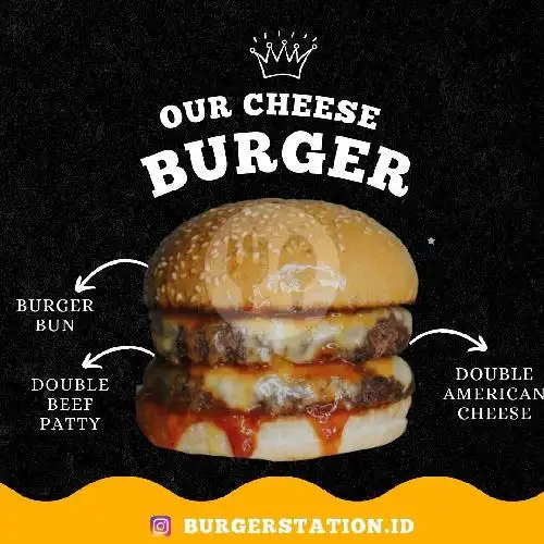 Gambar Makanan Burger Station, Bukittinggi 3