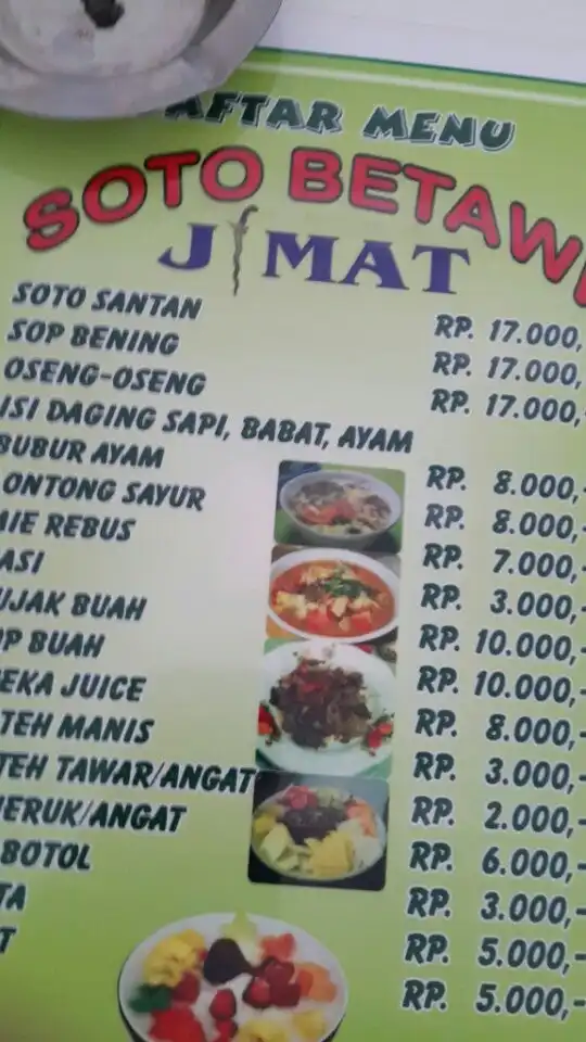 Soto Betawi Jimat (Haji Mamat)-Bergers Recommended