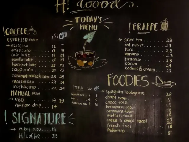 Gambar Makanan H! Wood Cafe 1