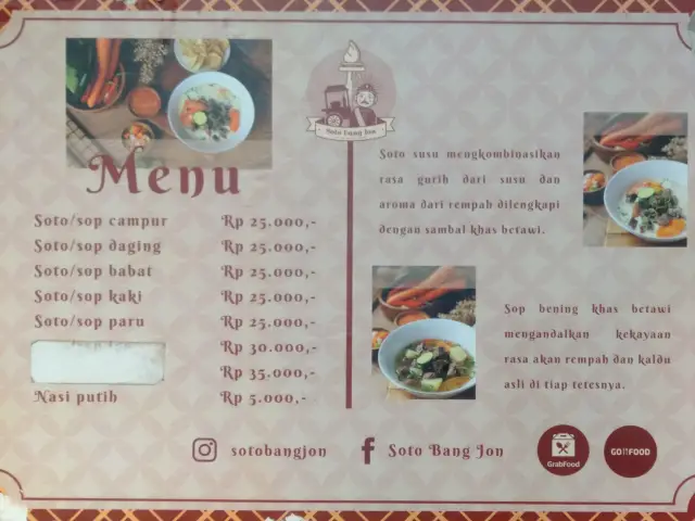 Gambar Makanan Soto Bang Jon 1