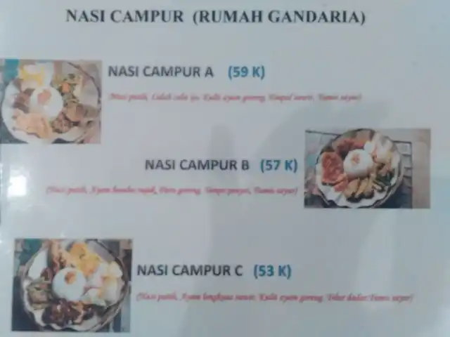 Gambar Makanan RumahGandaria 4