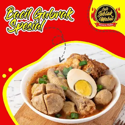 Gambar Makanan Cafe Seblak Mabel, Duri Kepa 20