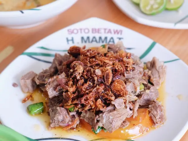 Gambar Makanan Soto Betawi H. Mamat 5