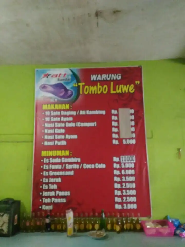 Sate & Gule Kambing Tombo Luwe