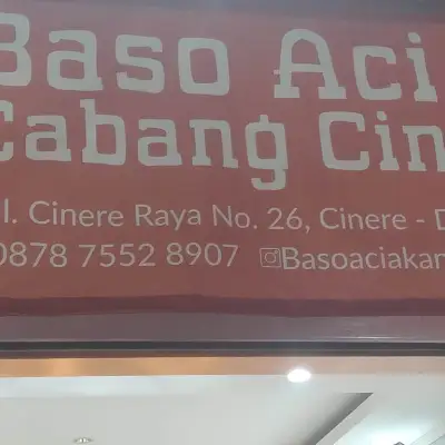 Baso Aci Akang - Cinere