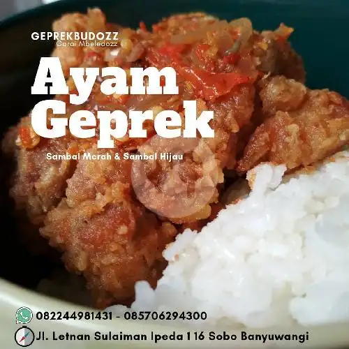 Gambar Makanan Geprek Budozz, Banyuwangi 5