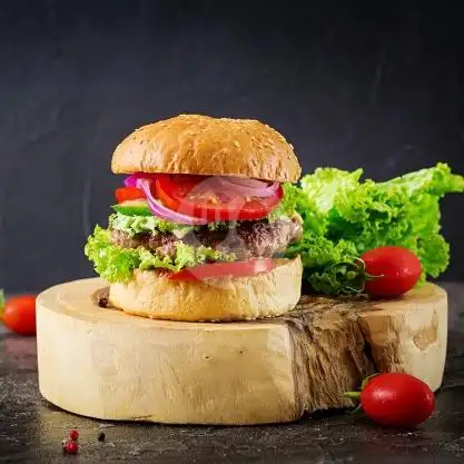 Gambar Makanan Green Kebab Burger, Sutan Syahrir 1