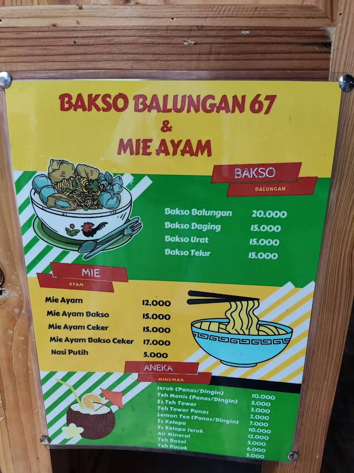 Bakso Balungan 67 & Mie Ayam