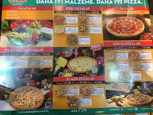 Papa John&apos;s Pizza'nin yemek ve ambiyans fotoğrafları 2