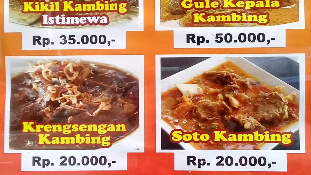 Kikil Kambing Bang Dullah