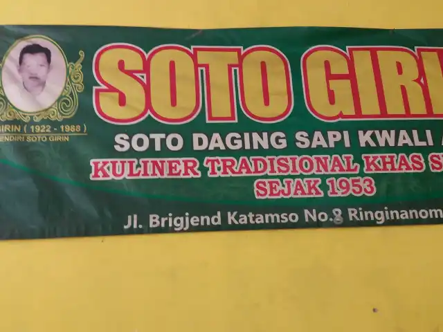 Gambar Makanan Soto Girin 2