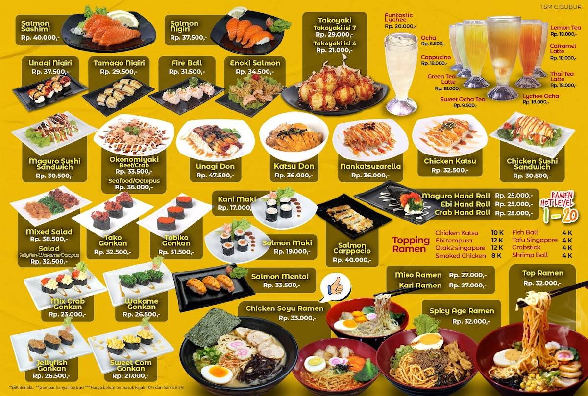 Ramen N Sushi Box terdekat Restoran dan Tempat Makan Sushi terdekat