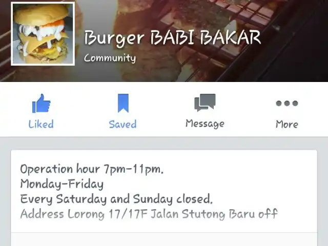 Burger Babi Bakar Food Photo 13