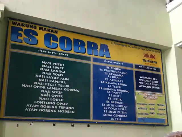 Gambar Makanan Warung makan Es Cobra 4