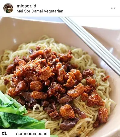 Gambar Makanan Mie Sor Damai Vegetarian 2