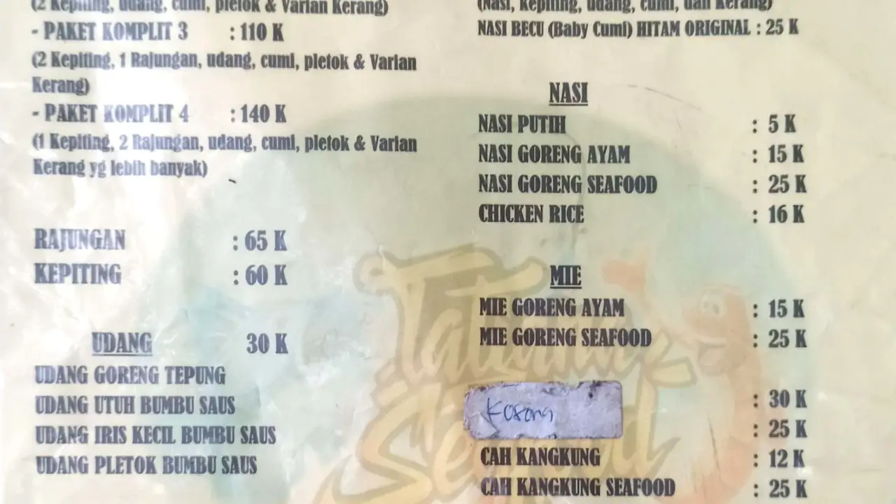 Griya Tatjana Seafood
