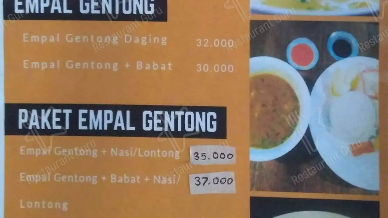 Empal Gentong Khas Cirebon