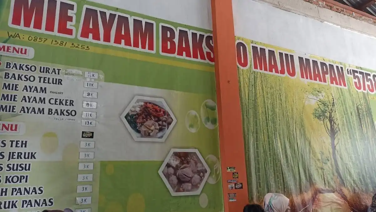 mie ayam bakso maju mapan "5758" Kemuning